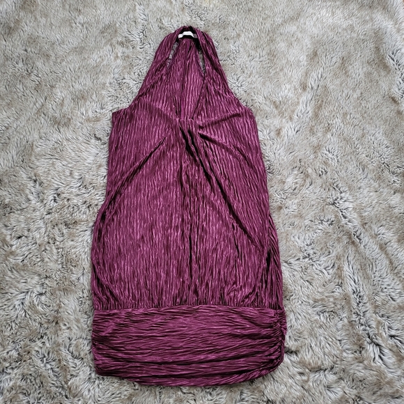 Charlotte Russe Racerback Tank Top Dress Purple Size Small - Picture 1 of 5